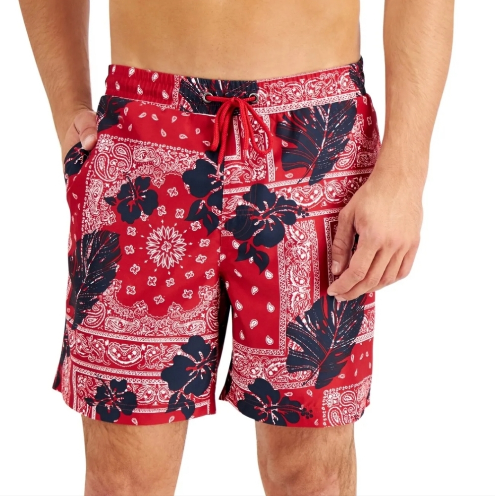 Club Room men's swim trunks